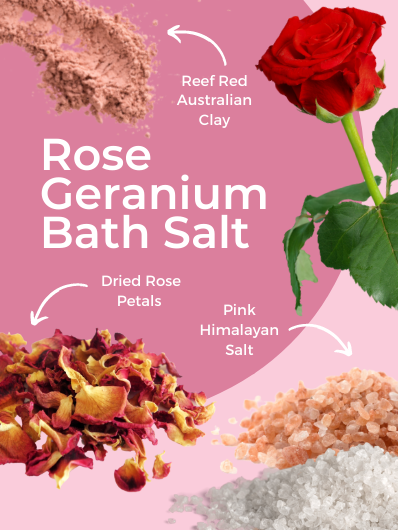 Rose Geranium Bath Salt