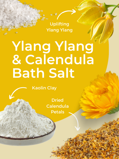 Ylang Ylang & Calendula Bath Salt