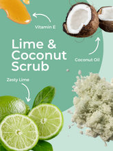 Load image into Gallery viewer, Lime &amp; Coconut Body Scrub
