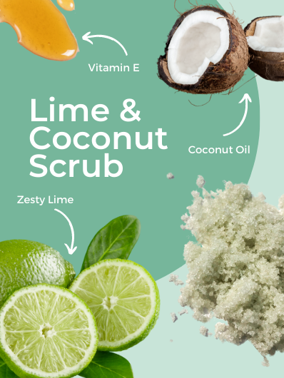 Lime & Coconut Body Scrub